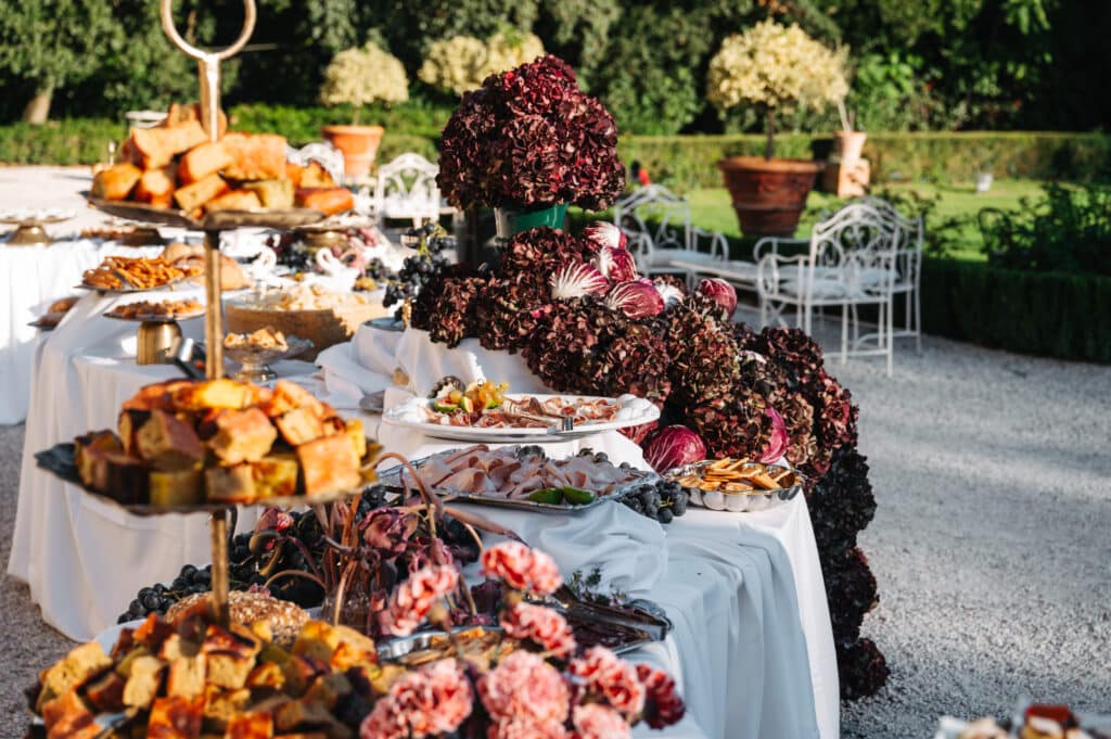 Buffet matrimonio a cura di Cin Cin Studio
